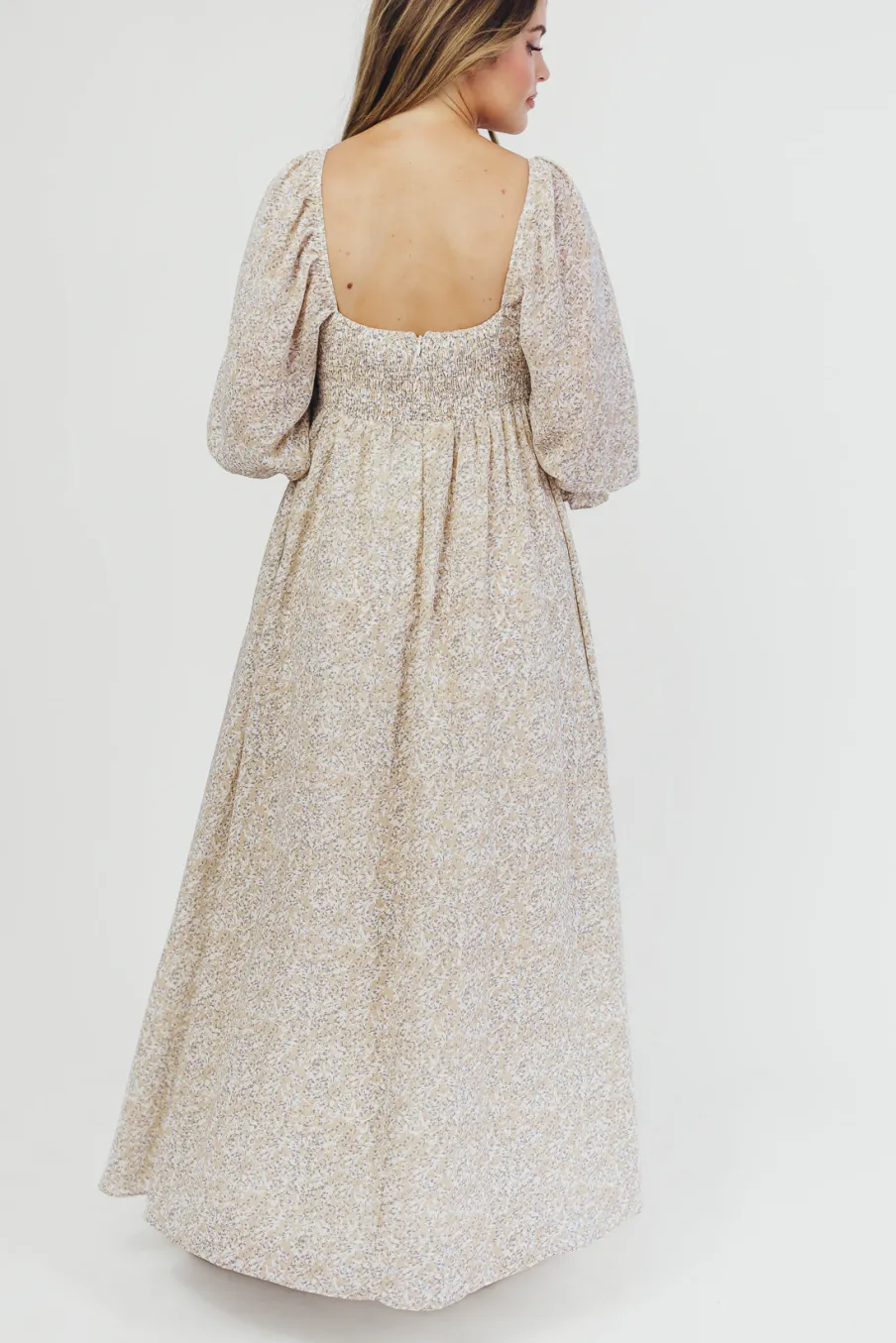 New Worth Collective Mona 'Love Story' Maxi Dress - Bump Friendly and Inclusive Sizing (S-3