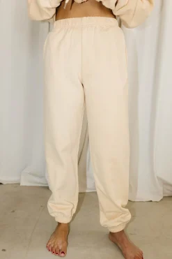 Outlet Worth Collective Oakley Hoodie and Pants Set in Butter