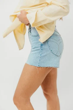 Online Worth Collective Original Short in Sunshine Blue