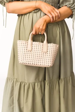 Clearance Worth Collective Paisley Tote in Almond