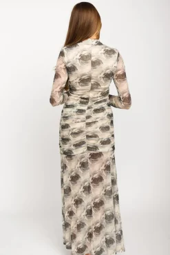 Discount Worth Collective Pyper Maxi Dress in Stone
