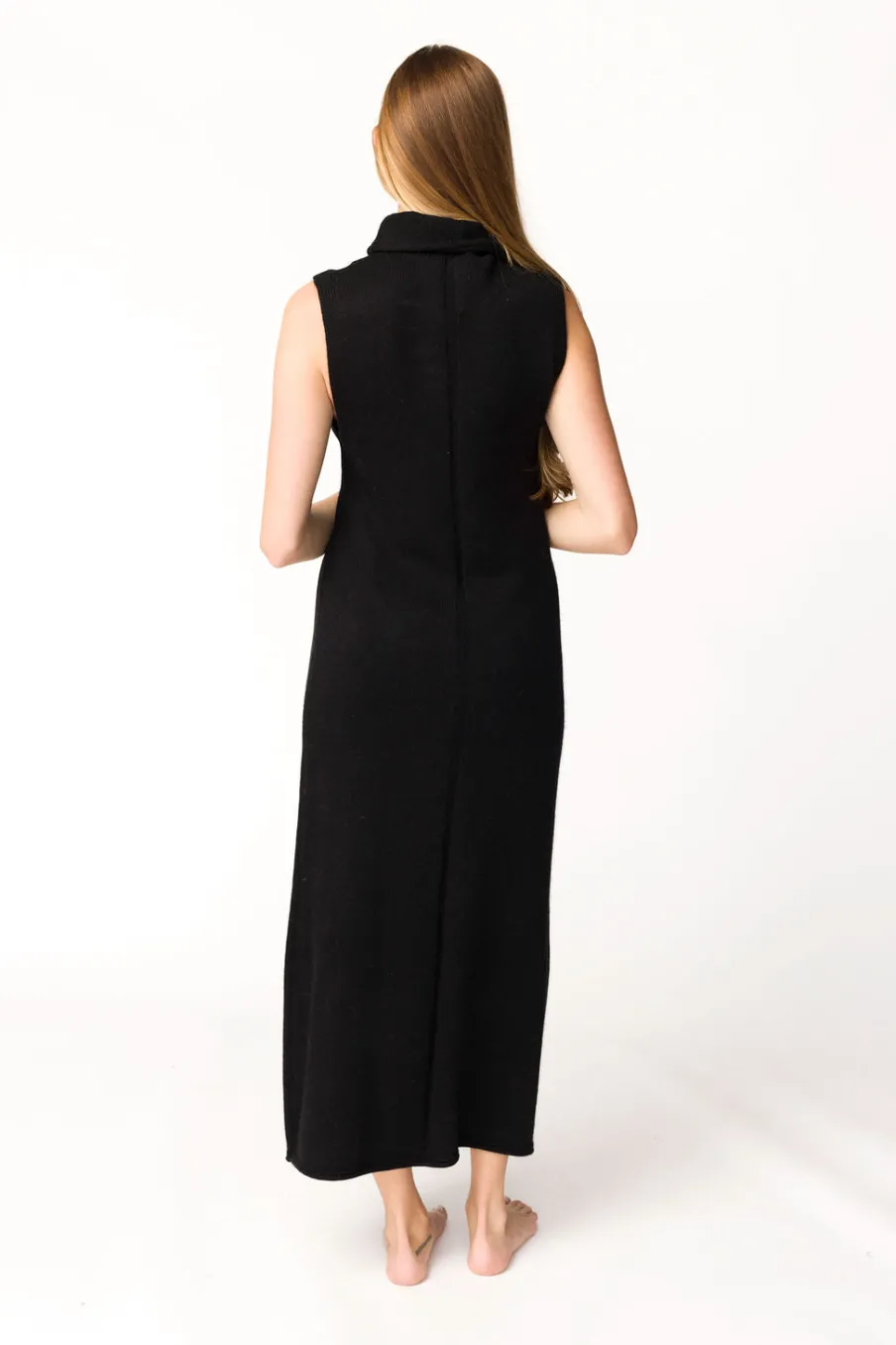 Discount Worth Collective Quinn Turtleneck Maxi Dress in Black