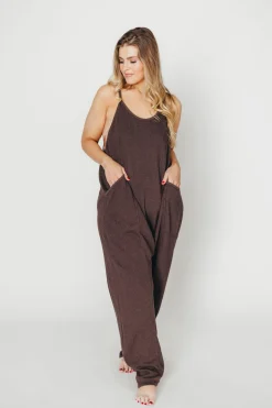 Discount Worth Collective Raelynn Jumpsuit in Washed Black