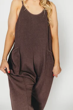 Discount Worth Collective Raelynn Jumpsuit in Washed Black