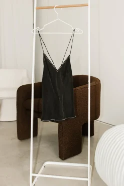 Online Worth Collective Romana Cami in Black