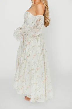 Sale Worth Collective Ryder Grace Maxi Dress in Cream