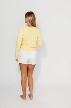 Hot Worth Collective Seabrook Cardigan in Buttercream