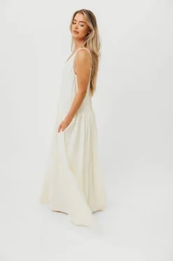 Sale Worth Collective Solenne Maxi Dress in Cream