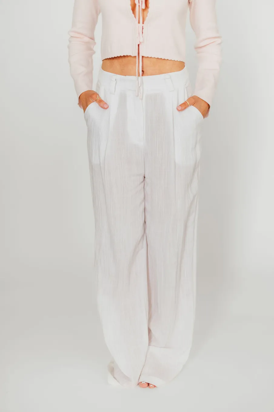 Sale Worth Collective Tamren Pants in White