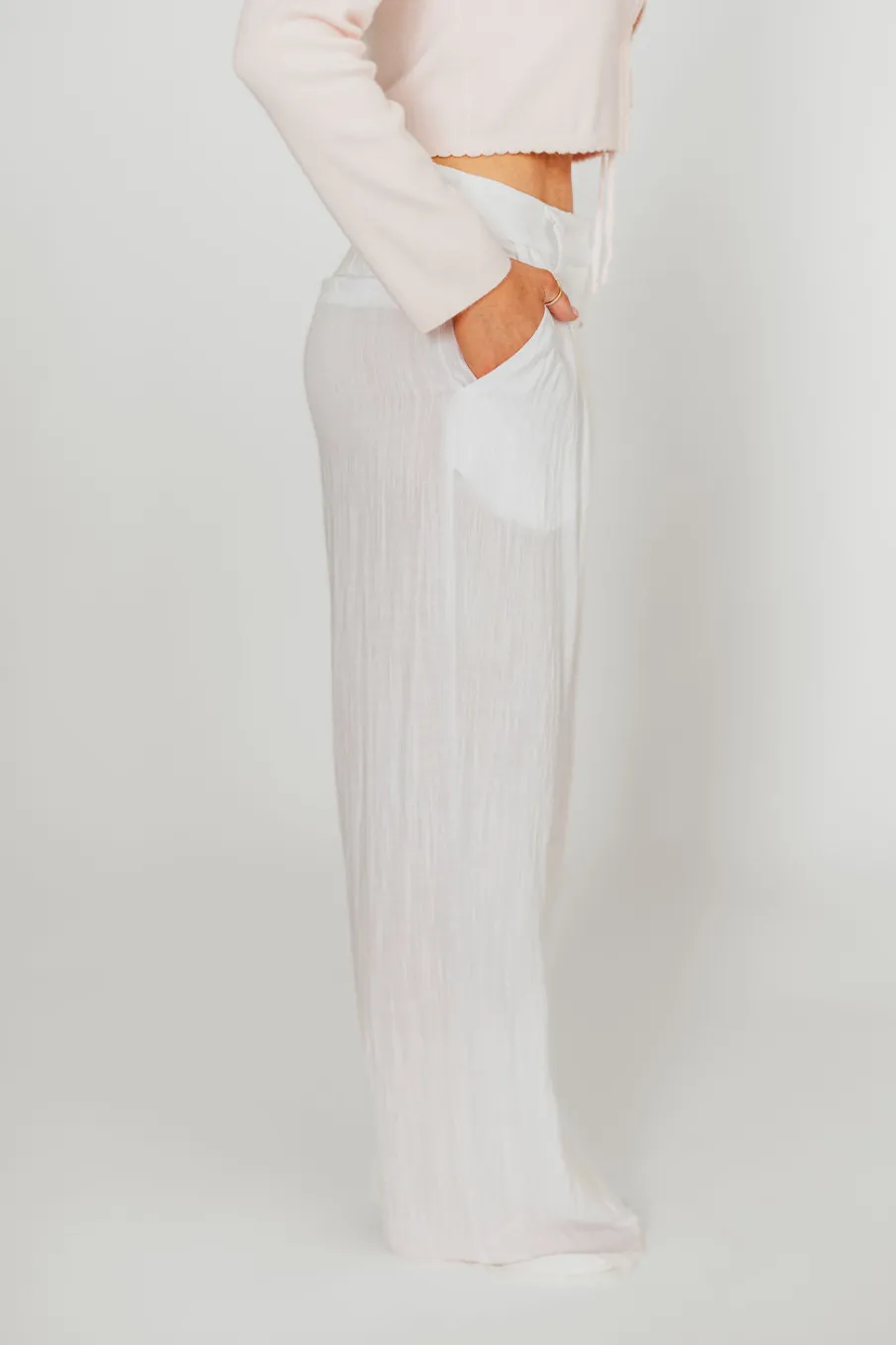 Sale Worth Collective Tamren Pants in White