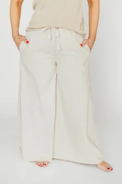 Hot Worth Collective Way Ahead Pants in Stone